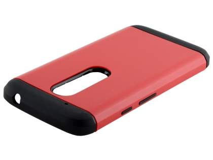 Impact Case for Motorola Moto G4 Play - Red/Black Impact Case