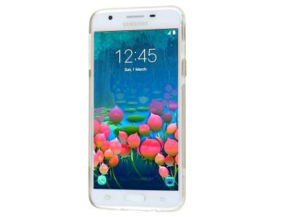 Wave Case for Samsung Galaxy J5 Prime - Frosted Clear/Clear