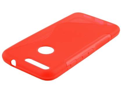 Wave Case for Google Pixel XL - Frosted Red/Red Soft Cover