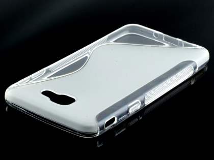 Wave Case for Samsung Galaxy J5 Prime - Frosted Clear/Clear