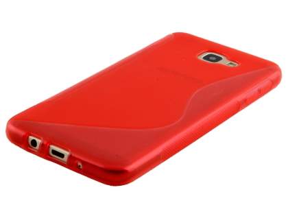 Wave Case for Samsung Galaxy J5 Prime - Frosted Red/Red