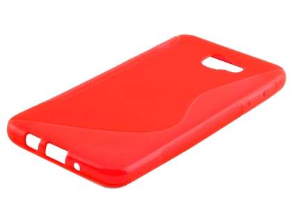 Wave Case for Samsung Galaxy J5 Prime - Frosted Red/Red