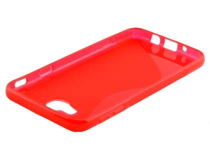 Wave Case for Samsung Galaxy J5 Prime - Frosted Red/Red