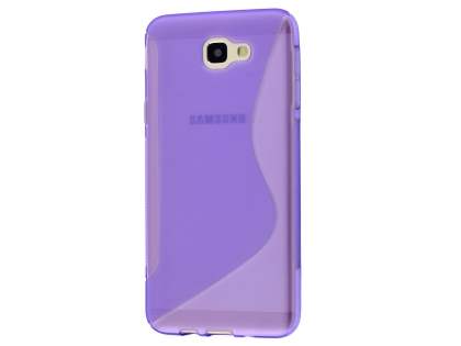 Wave Case for Samsung Galaxy A7 (2017) - Frosted Purple/Purple Soft Cover