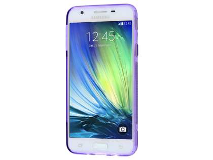 Wave Case for Samsung Galaxy A7 (2017) - Frosted Purple/Purple