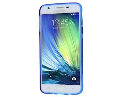 Wave Case for Samsung Galaxy A7 (2017) - Frosted Blue/Blue