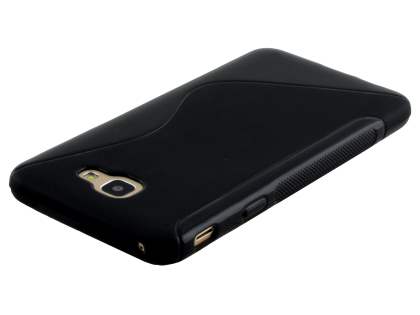 Wave Case for Samsung Galaxy A7 (2017) - Frosted Black/Black