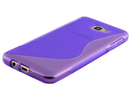 Wave Case for Samsung Galaxy A7 (2017) - Frosted Purple/Purple