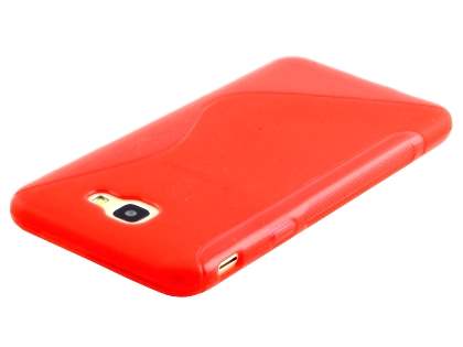 Wave Case for Samsung Galaxy A7 (2017) - Frosted Red/Red