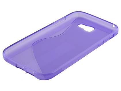 Wave Case for Samsung Galaxy A7 (2017) - Frosted Purple/Purple