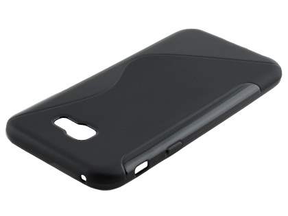 Wave Case for Samsung Galaxy A7 (2017) - Frosted Black/Black