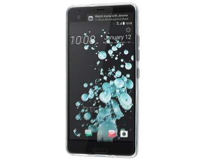Wave Case for HTC U Ultra - Frosted Clear/Clear
