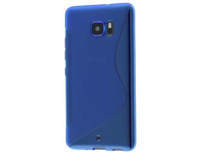 Wave Case for HTC U Ultra - Frosted Blue/Blue Soft Cover
