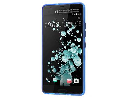 Wave Case for HTC U Ultra - Frosted Blue/Blue