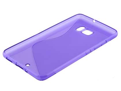 Wave Case for HTC U Ultra - Frosted Purple/Purple