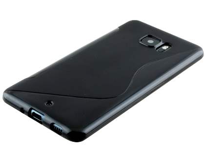 Wave Case for HTC U Ultra - Frosted Black/Black