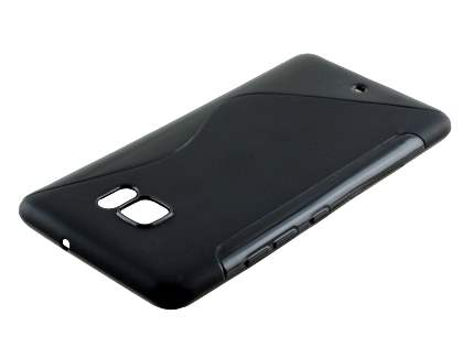 Wave Case for HTC U Ultra - Frosted Black/Black