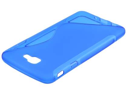 Wave Case for Samsung Galaxy J7 Prime - Frosted Blue/Blue Soft Cover