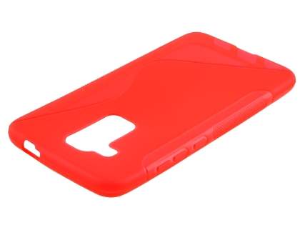 Wave Case for Huawei Nova Plus - Frosted Red/Red Soft Cover