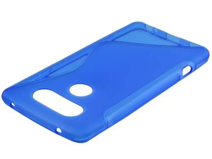Wave Case for LG V20 - Frosted Blue/Blue Soft Cover