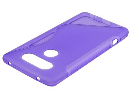 Wave Case for LG V20 - Frosted Purple/Purple Soft Cover
