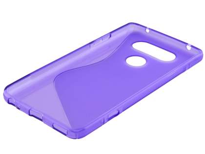 Wave Case for LG V20 - Frosted Purple/Purple