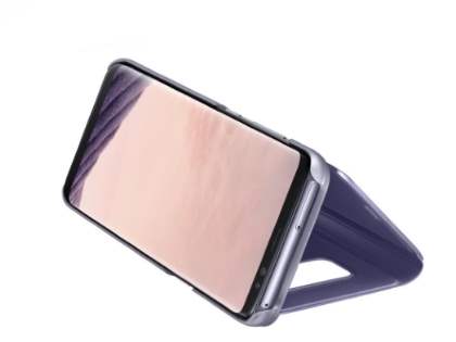 Genuine Samsung Galaxy S8 Clear View Standing Cover - Violet
