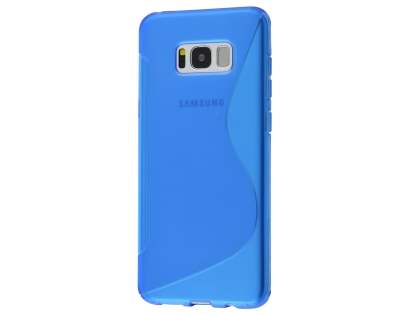 Wave Case for Samsung Galaxy S8+ - Frosted Blue/Blue Soft Cover
