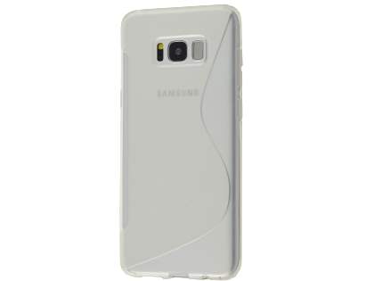 Wave Case for Samsung Galaxy S8+ - Frosted Clear/Clear Soft Cover