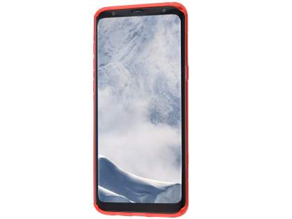 Wave Case for Samsung Galaxy S8+ - Frosted Red/Red