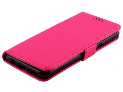 Synthetic Leather Wallet Case with Stand for Samsung Galaxy S8 - Pink