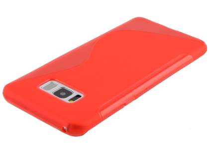 Wave Case for Samsung Galaxy S8+ - Frosted Red/Red
