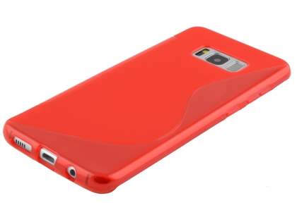 Wave Case for Samsung Galaxy S8+ - Frosted Red/Red