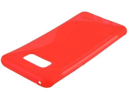 Wave Case for Samsung Galaxy S8+ - Frosted Red/Red