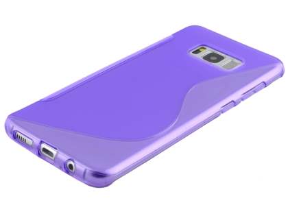Wave Case for Samsung Galaxy S8+ - Frosted Purple/Purple