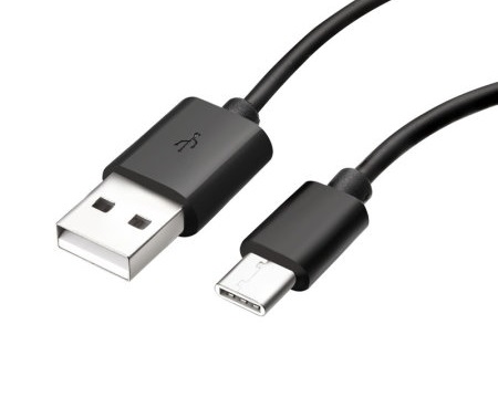 Genuine Samsung USB-A to USB-C Cable - Black USB-C to USB-A