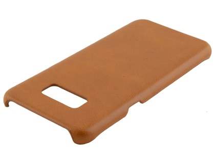 Top Grain Leather Back Cover for Samsung Galaxy S8 - Ochre