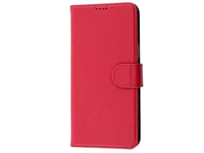Premium Leather Wallet Case for Samsung Galaxy S8 - Pink