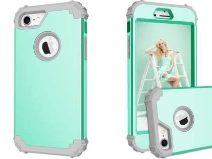 Defender Case for iPhone 8/7 - Mint/Grey Defender Case for iPhone 8/7 - Mint/Grey