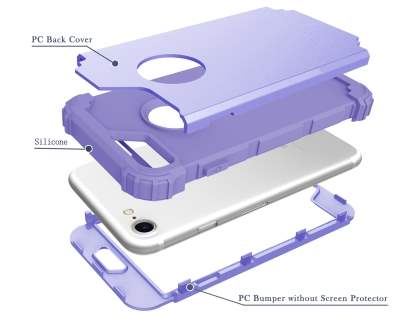 Defender Case for iPhone 8/7 - Lilac