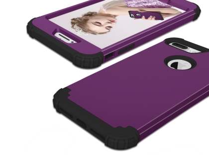 Defender Case for iPhone 7 Plus - Plum/Black