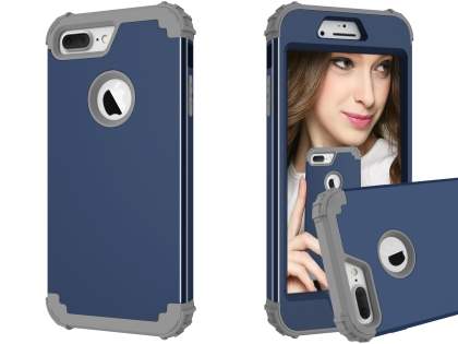 Defender Case for iPhone 7 Plus - Navy/Grey