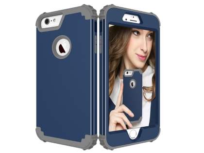 Defender Case for iPhone 6s Plus/6 Plus - Navy/Grey