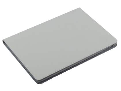 Premium Genuine Leather Slim Portfolio Case with Stand for iPad 9.7 (2018/2017) - Pearl White