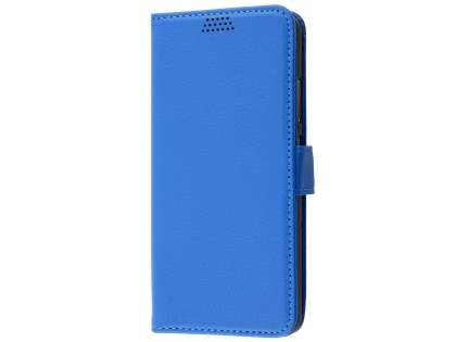 Synthetic Leather Wallet Case with Stand for Huawei P10 - Blue