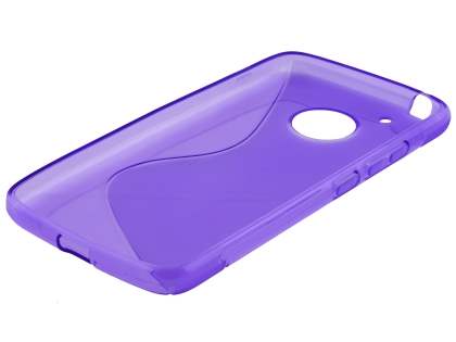 Wave Case for Motorola Moto G5 - Frosted Purple/Purple
