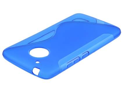 Wave Case for Motorola Moto G5 - Frosted Blue/Blue Soft Cover