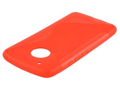 Wave Case for Motorola Moto G5 Plus - Frosted Scarlet/Scarlet Soft Cover