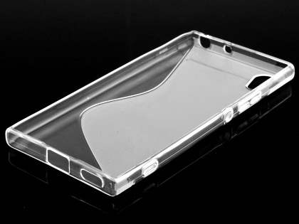 Wave Case for Sony Xperia XA1 - Frosted Clear/Clear