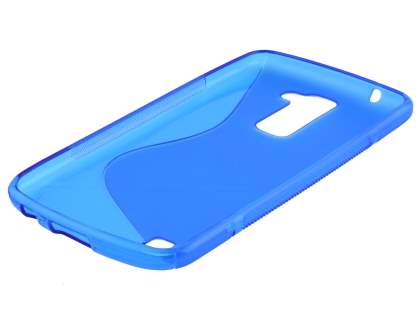 LG K10 Wave Case - Frosted Blue/Blue